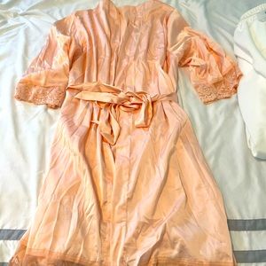 Bridal shower/ casual nightgown/ bathrobe